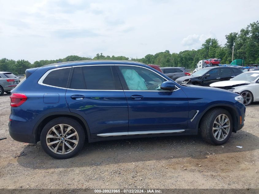 2019 BMW X3 XDRIVE30I - 5UXTR9C50KLE16907