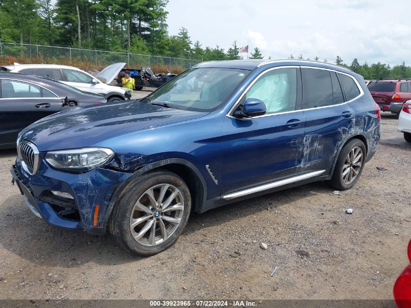 2019 BMW X3 XDRIVE30I - 5UXTR9C50KLE16907