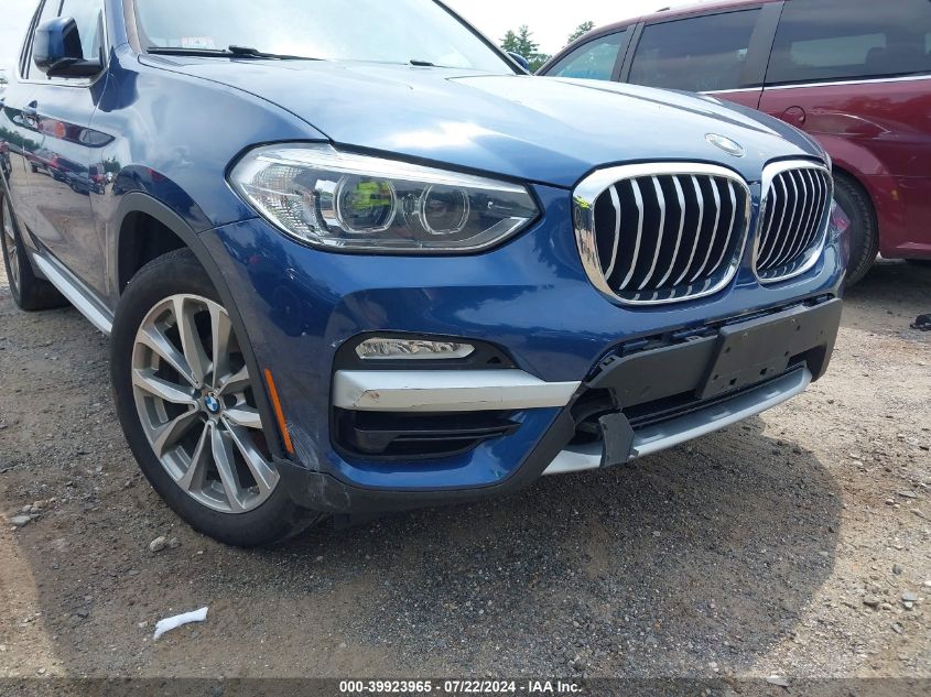 2019 BMW X3 XDRIVE30I - 5UXTR9C50KLE16907