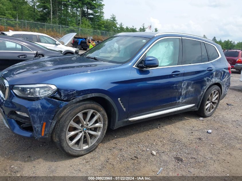 2019 BMW X3 XDRIVE30I - 5UXTR9C50KLE16907