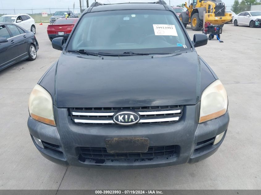 2006 Kia Sportage Ex V6/Lx V6 VIN: KNDJE723967262041 Lot: 39923993