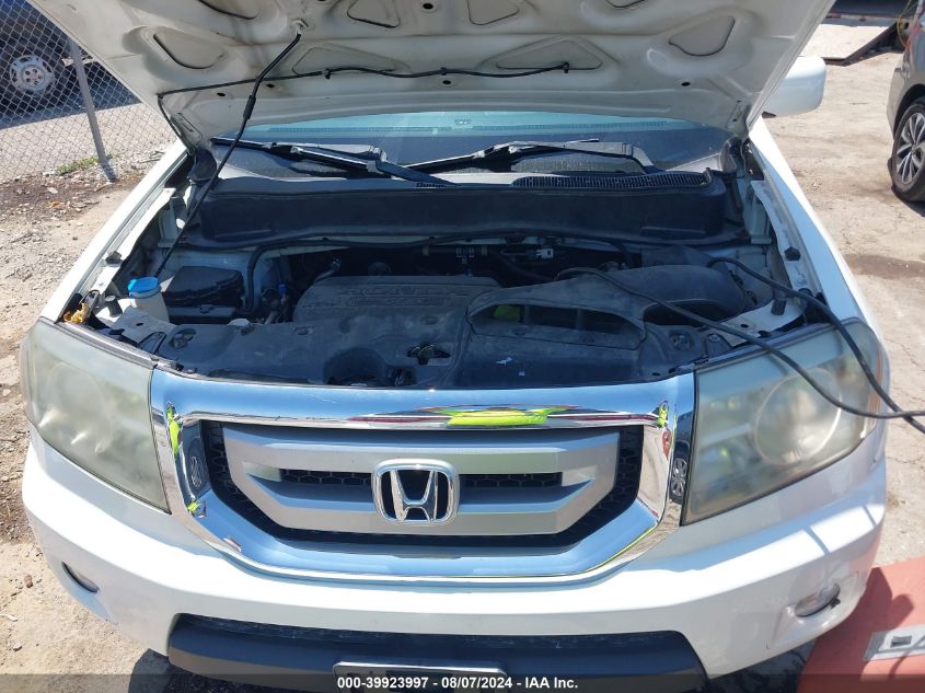 2011 Honda Pilot Touring VIN: 5FNYF4H91BB064094 Lot: 39923997