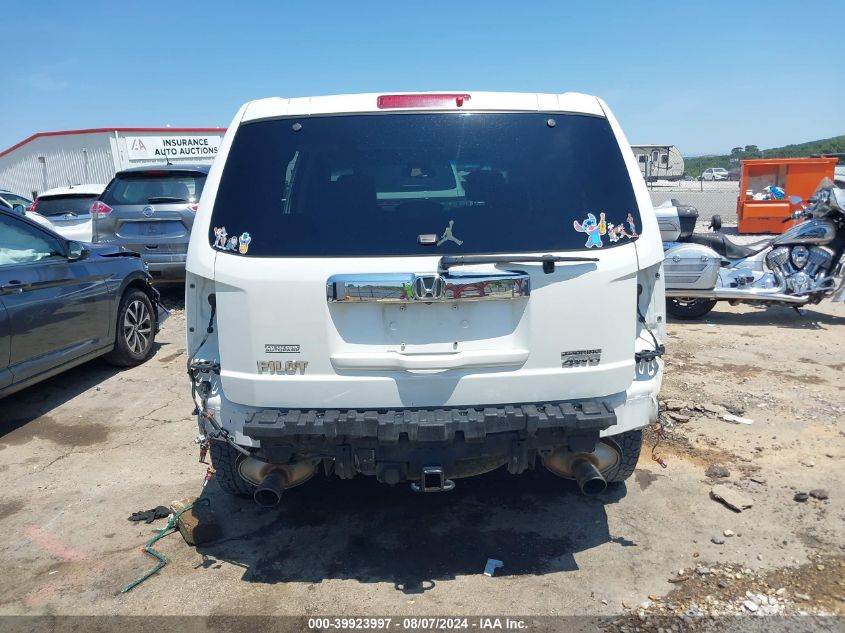 2011 Honda Pilot Touring VIN: 5FNYF4H91BB064094 Lot: 39923997