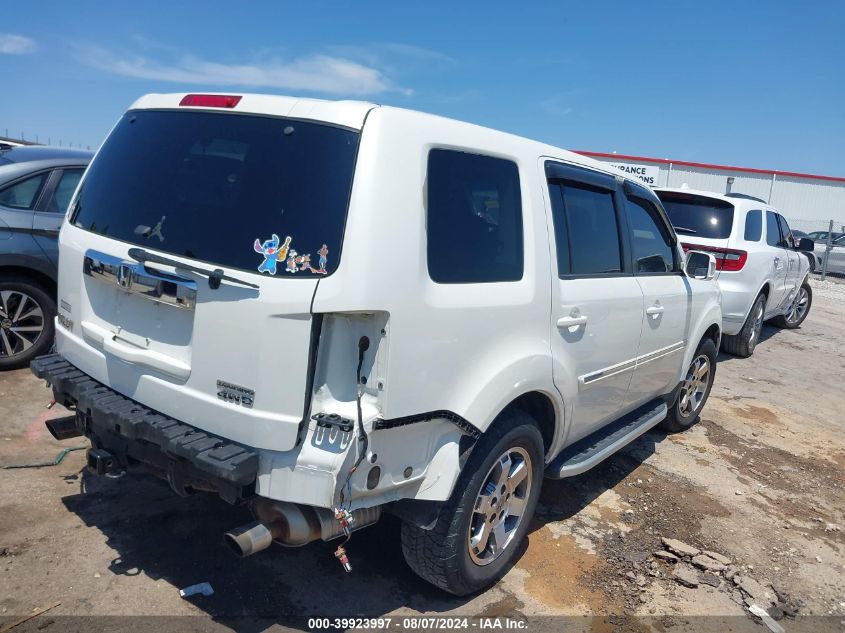 2011 Honda Pilot Touring VIN: 5FNYF4H91BB064094 Lot: 39923997