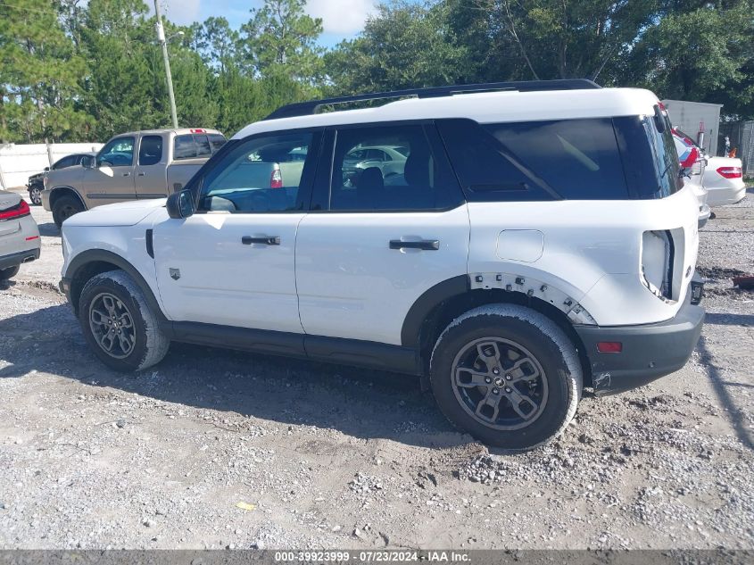 2021 Ford Bronco Sport Big Bend VIN: 3FMCR9B65MRB18703 Lot: 39923999