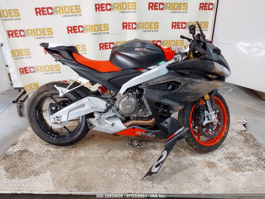 2021 Aprilia Rs 660 VIN: ZD4KSUA0XMS000692 Lot: 39924009