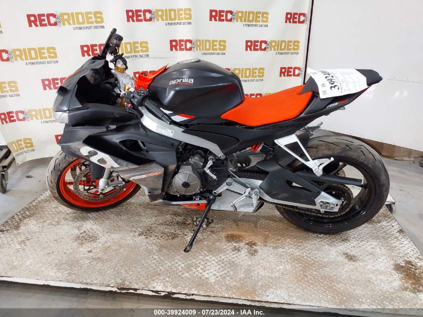 2021 Aprilia Rs 660 VIN: ZD4KSUA0XMS000692 Lot: 39924009