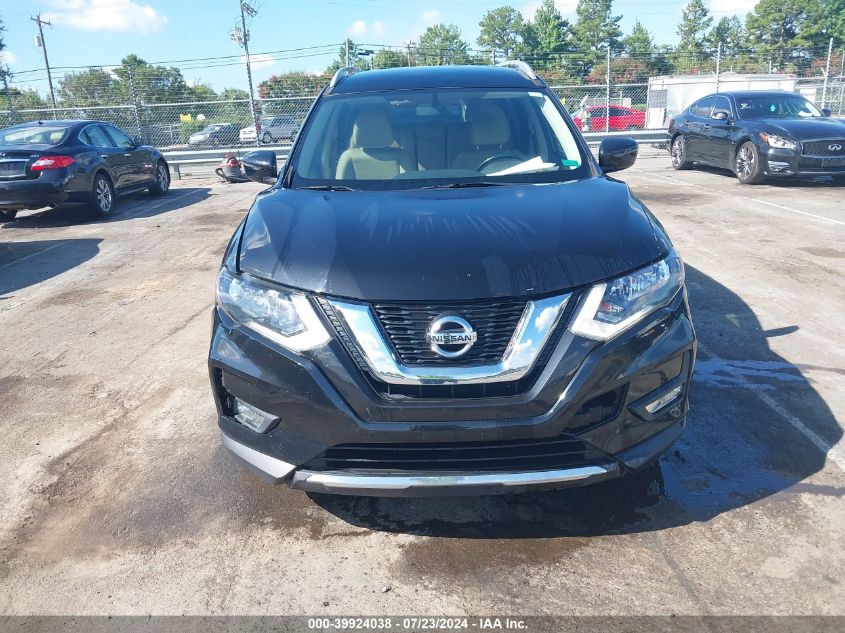 2017 Nissan Rogue Sv VIN: JN8AT2MT2HW141743 Lot: 39924038