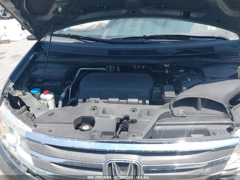 2012 Honda Odyssey Ex-L VIN: 5FNRL5H67CB015525 Lot: 39924058