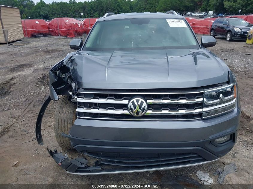 2019 Volkswagen Atlas 3.6L V6 Se VIN: 1V2LR2CA3KC622949 Lot: 39924060