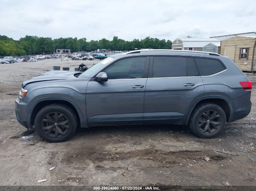 2019 Volkswagen Atlas 3.6L V6 Se VIN: 1V2LR2CA3KC622949 Lot: 39924060