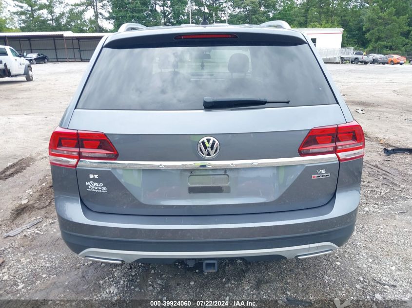 2019 Volkswagen Atlas 3.6L V6 Se VIN: 1V2LR2CA3KC622949 Lot: 39924060