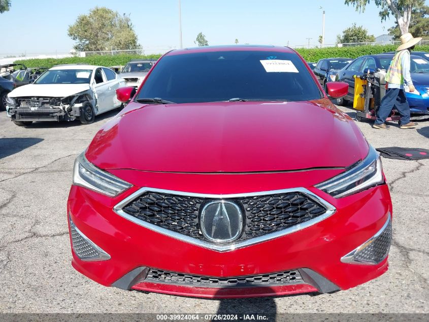 2019 Acura Ilx Standard VIN: 19UDE2F35KA008593 Lot: 39924064