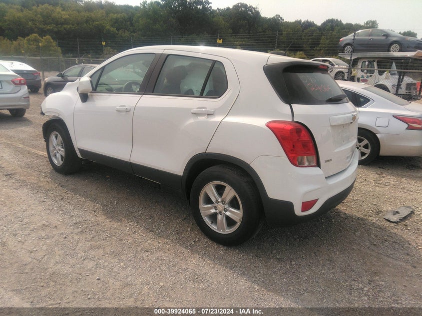 2019 CHEVROLET TRAX VIN: 3GNCJKSB4KL388884