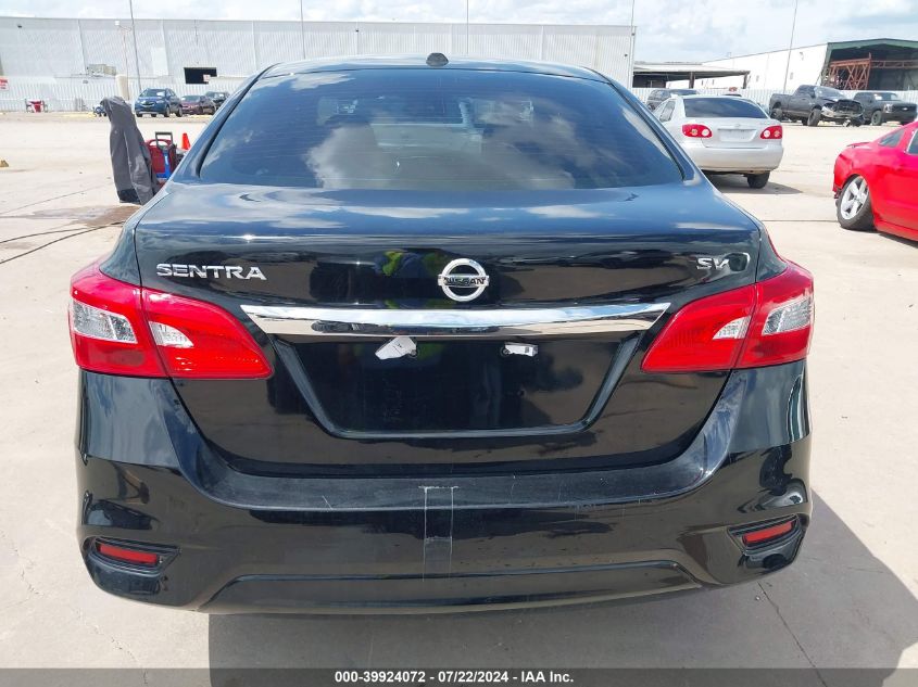 2019 Nissan Sentra Sv VIN: 3N1AB7AP3KY421130 Lot: 39924072