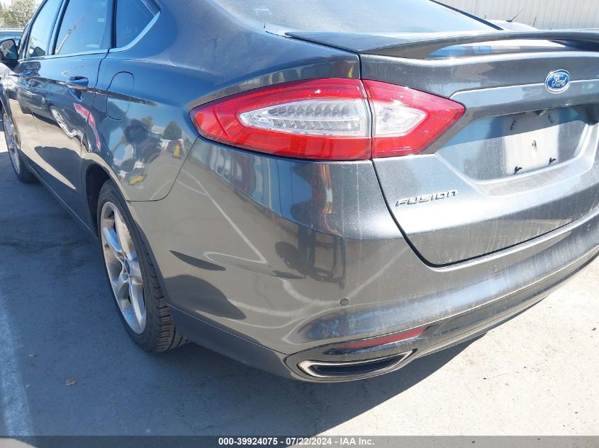 2016 Ford Fusion Se VIN: 3FA6P0H97GR126803 Lot: 39924075