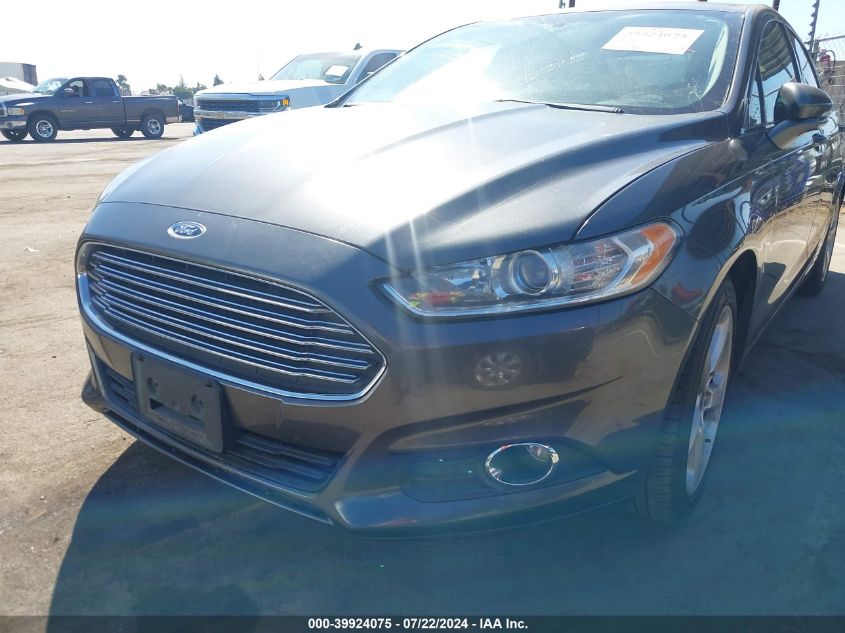 2016 Ford Fusion Se VIN: 3FA6P0H97GR126803 Lot: 39924075