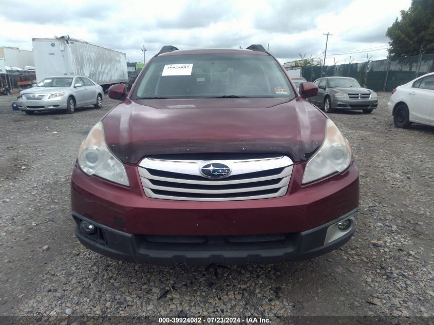 2012 Subaru Outback 3.6R Limited VIN: 4S4BRDLC5C2210125 Lot: 39924082