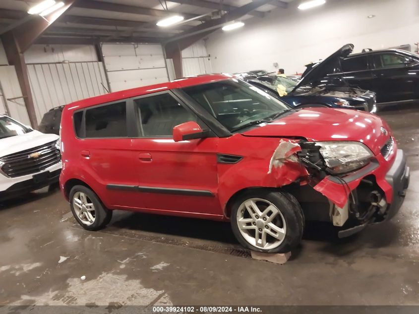 2010 Kia Soul + VIN: KNDJT2A25A7193617 Lot: 39924102