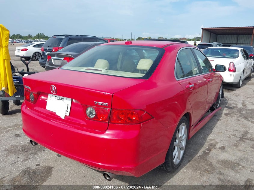 2007 Acura Tsx VIN: JH4CL96957C017639 Lot: 39924106