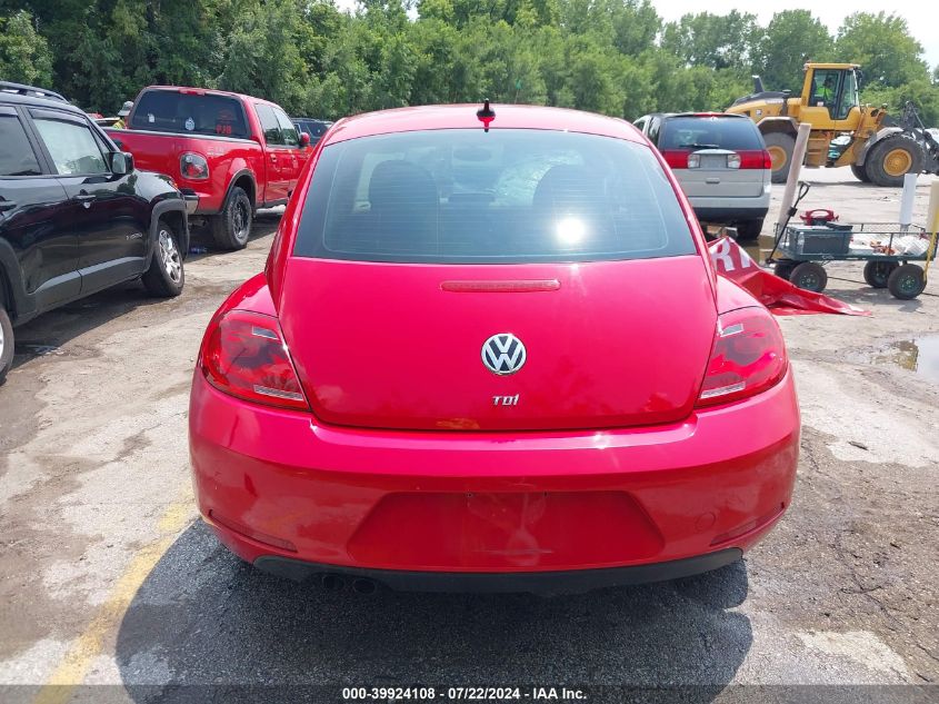 2013 Volkswagen Beetle 2.0L Tdi VIN: 3VWJL7AT4DM612540 Lot: 39924108