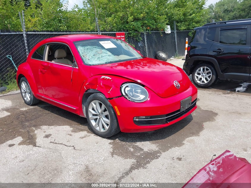 2013 VOLKSWAGEN BEETLE 2.0L TDI - 3VWJL7AT4DM612540
