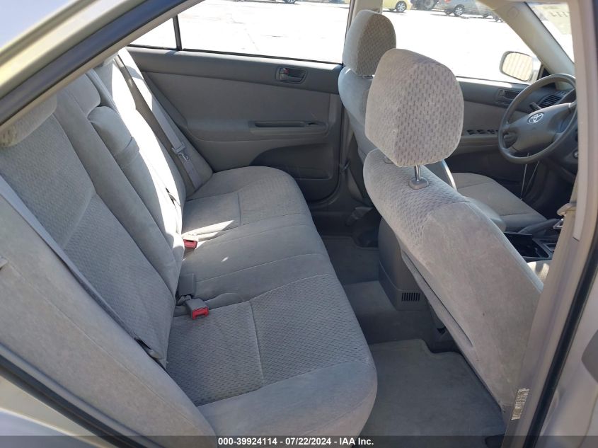 2003 Toyota Camry Le V6 VIN: 4T1BF30K63U054857 Lot: 39924114