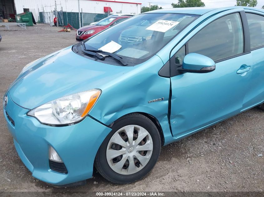 2014 Toyota Prius C Two VIN: JTDKDTB32E1063124 Lot: 39924124