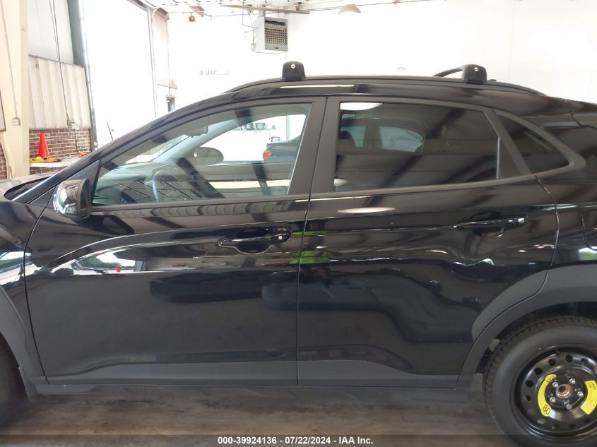 2022 Hyundai Kona Sel VIN: KM8K62AB2NU798824 Lot: 39924136