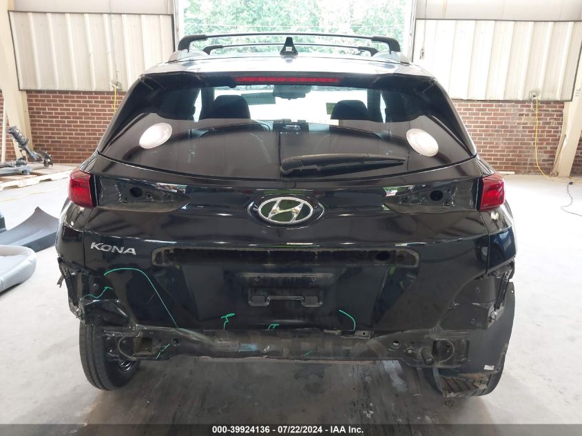 2022 Hyundai Kona Sel VIN: KM8K62AB2NU798824 Lot: 39924136