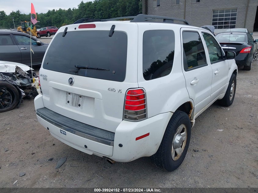 2005 Mercury Mariner Luxury/Premier VIN: 4M2CU57135DJ12329 Lot: 39924152
