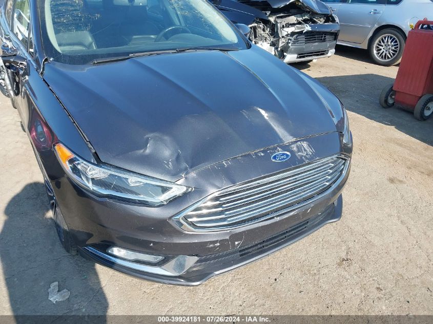 2017 Ford Fusion Se VIN: 3FA6P0H92HR365645 Lot: 39924181