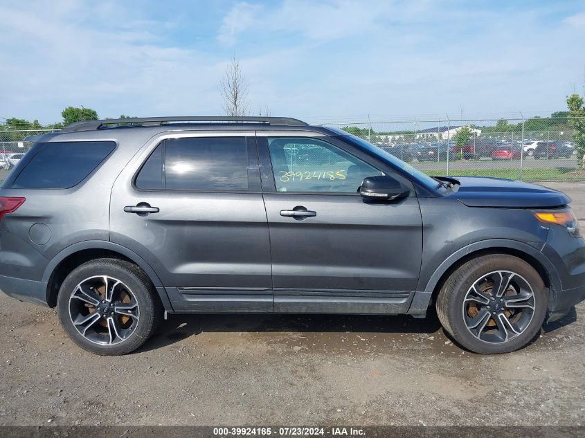 2015 Ford Explorer Sport VIN: 1FM5K8GT1FGC34772 Lot: 39924185