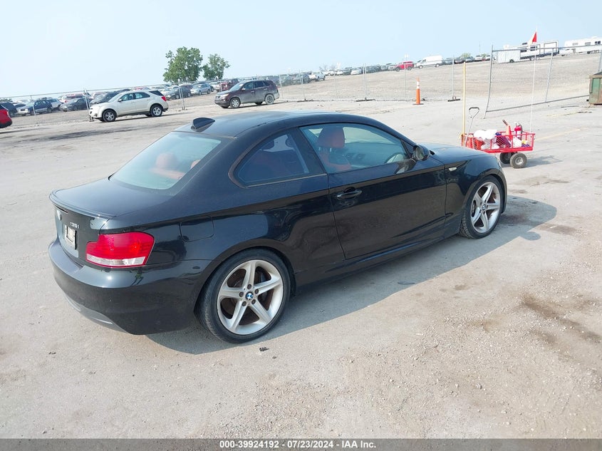 2008 BMW 135I I VIN: WBAUC73548VF24582 Lot: 39924192