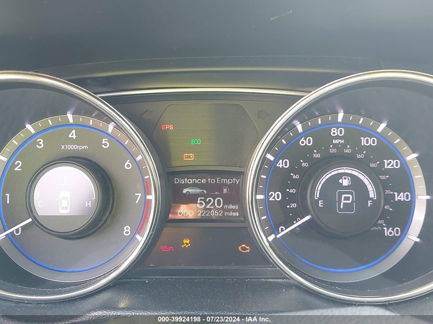 2012 Hyundai Sonata Gls VIN: 5NPEB4AC7CH460425 Lot: 39924198