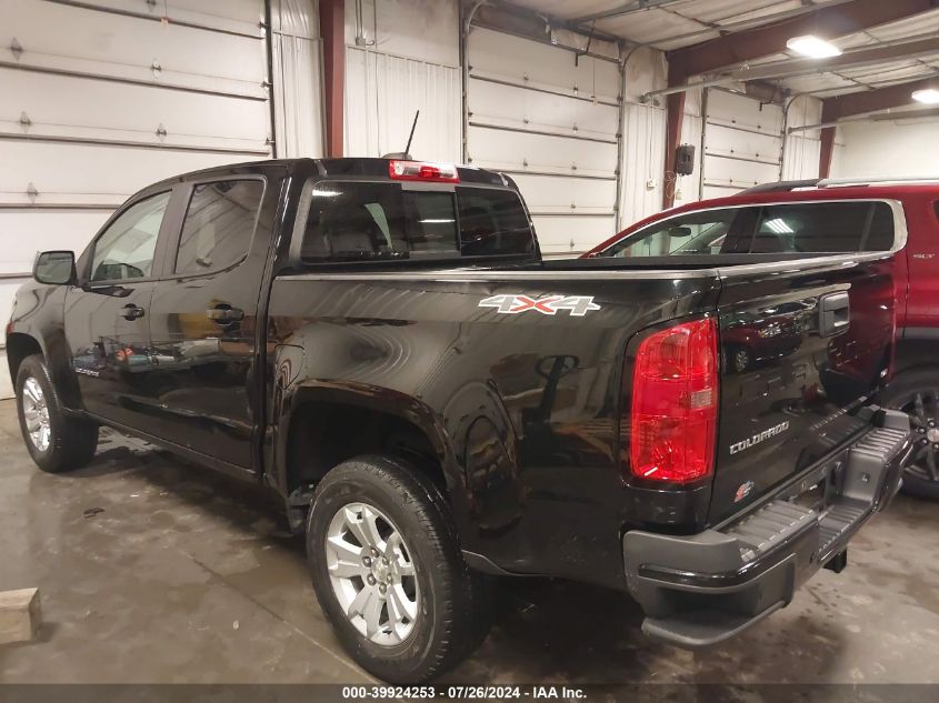 2021 Chevrolet Colorado VIN: 1GCGTCEN9M1204419 Lot: 39924253