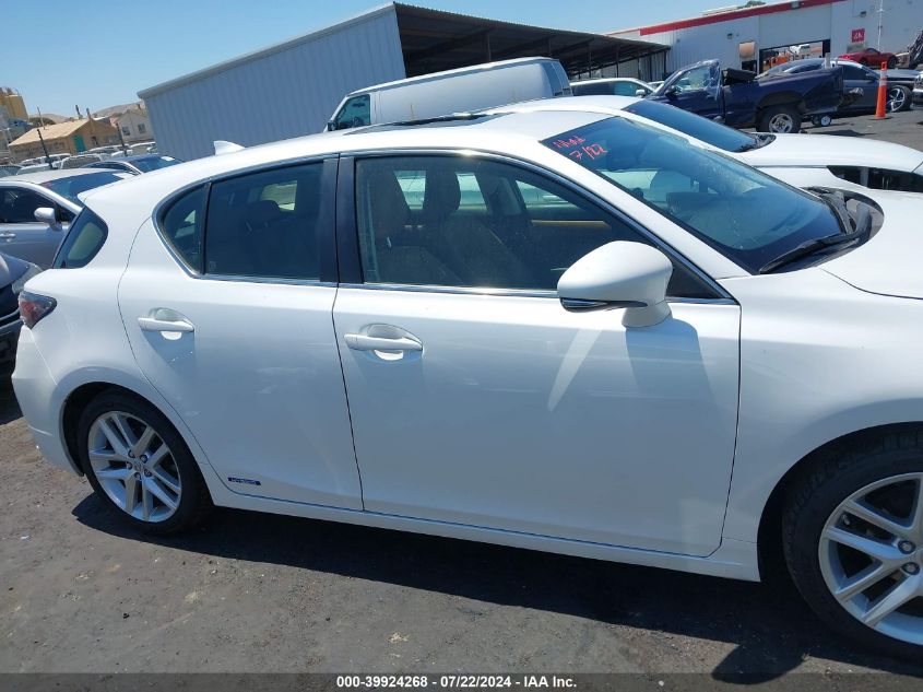 2016 Lexus Ct 200H VIN: JTHKD5BH2G2274200 Lot: 39924268