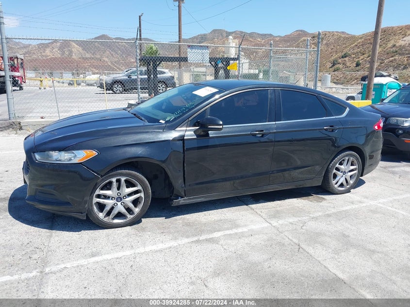2014 Ford Fusion Se VIN: 3FA6P0H7XER319703 Lot: 39924285