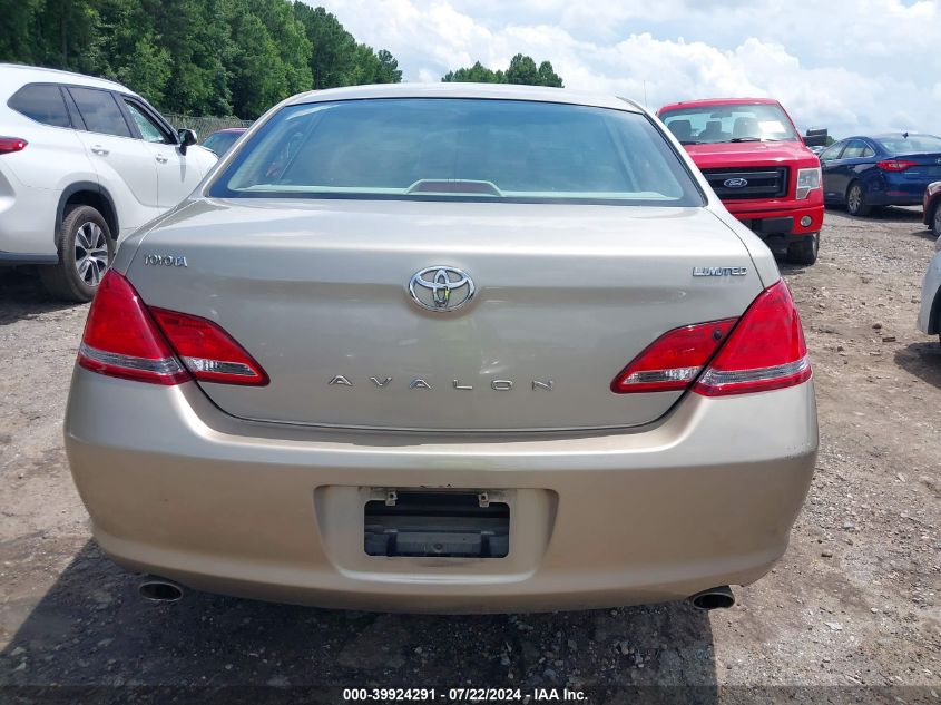 2006 Toyota Avalon Limited VIN: 4T1BK36B56U089462 Lot: 39924291