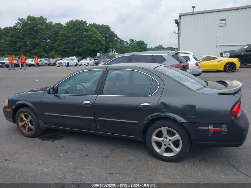 2000 Nissan Maxima Gle/Gxe/Se VIN: JN1CA31A4YT212786 Lot: 39924296