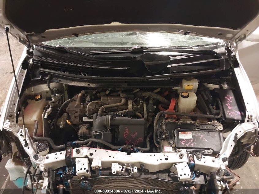 2014 Toyota Prius Two VIN: JTDKN3DU1E1752056 Lot: 39924306