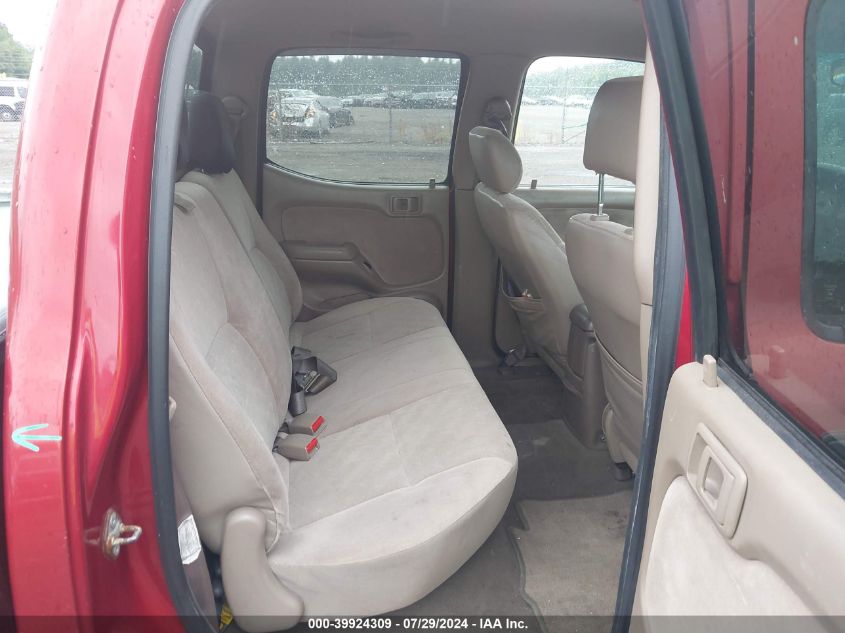 2003 Toyota Tacoma Base V6 VIN: 5TEHN72N23Z161914 Lot: 39924309