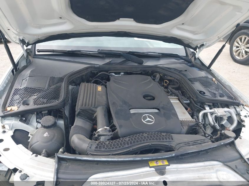 2018 Mercedes-Benz C 300 VIN: 55SWF4JB8JU249891 Lot: 39924327