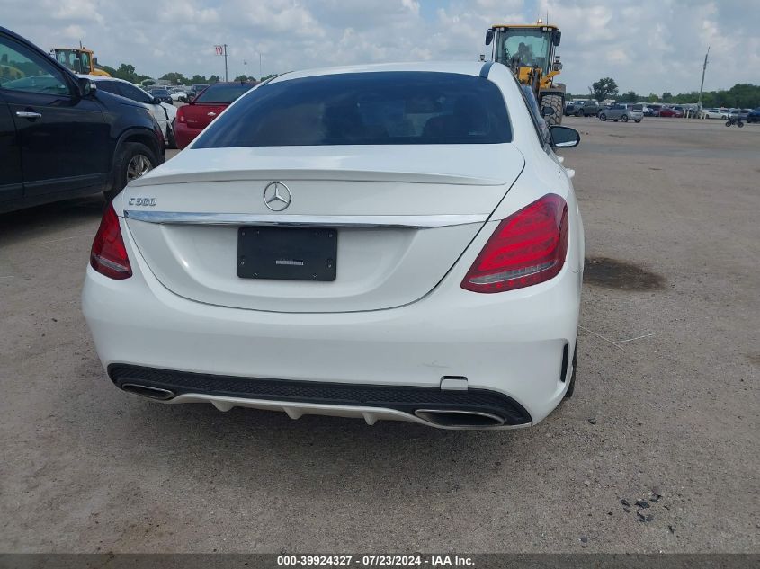 2018 Mercedes-Benz C 300 VIN: 55SWF4JB8JU249891 Lot: 39924327