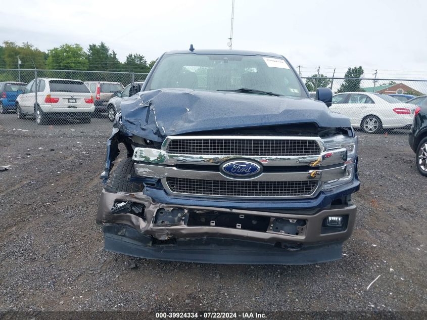 2018 Ford F-150 King Ranch VIN: 1FTEW1E52JFE02180 Lot: 39924334