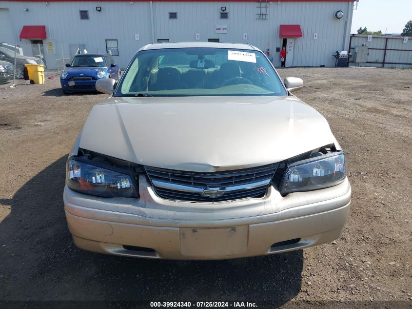 2005 Chevrolet Impala VIN: 2G1WF52EX59331589 Lot: 39924340