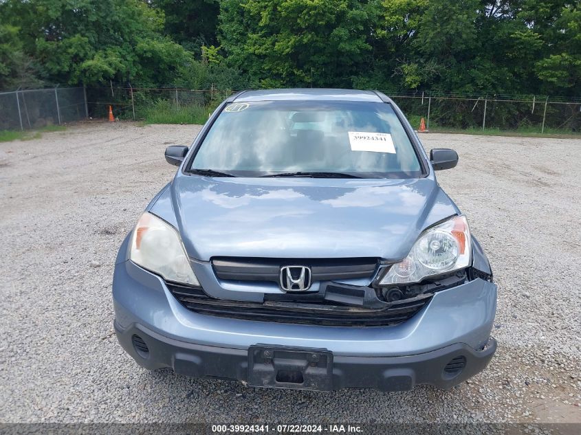 2007 Honda Cr-V Lx VIN: 5J6RE38367L000595 Lot: 39924341