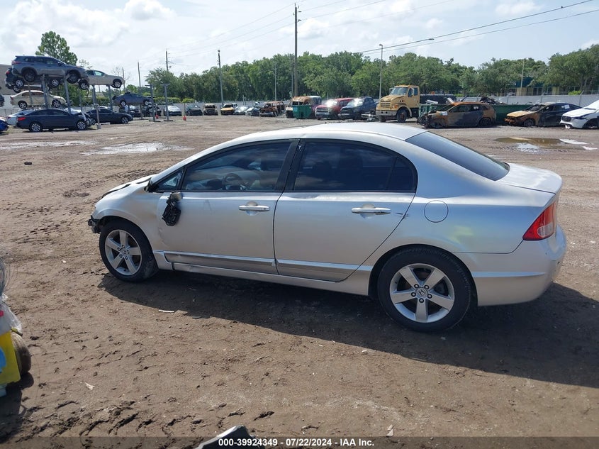 2008 Honda Civic Ex-L VIN: 2HGFA16948H340828 Lot: 39924349