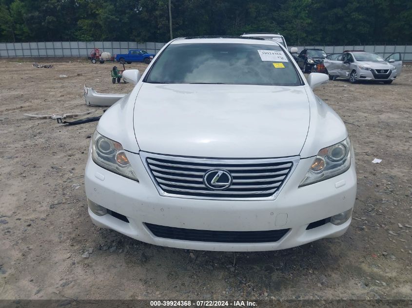 2012 Lexus Ls 460 VIN: JTHBL5EF3C5110928 Lot: 39924368