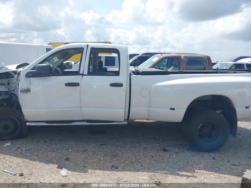 2008 Dodge Ram 3500 Slt VIN: 3D7MX48A98G232613 Lot: 39924372